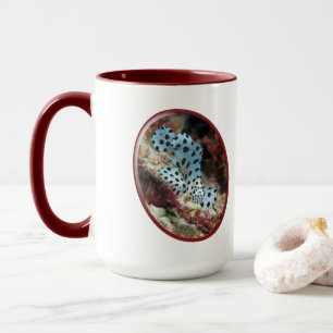 Young Grouper - Oval Photographic Design of Fish   Mug