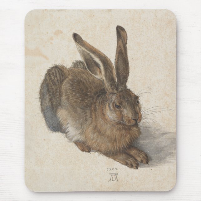 Young Hare Albrecht Durer Mouse Pad (Front)