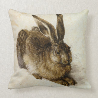 ‘Young Hare’ by Albrecht Dürer Cushion