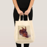 Young Hare by Albrecht Durer, Renaissance Fine Art Tote Bag<br><div class="desc">Young Hare (1502) by artist Albrecht Dürer (1471-1528) is a vintage Renaissance fine art animal portrait painting. A baby field rabbit in a meadow of white snow during the winter season. A cute forest creature.</div>