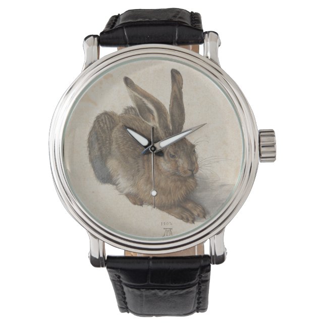 Young Hare by Albrecht Durer Watch (Front)