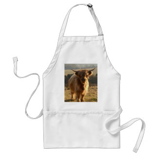 Young Highland Cow Standard Apron
