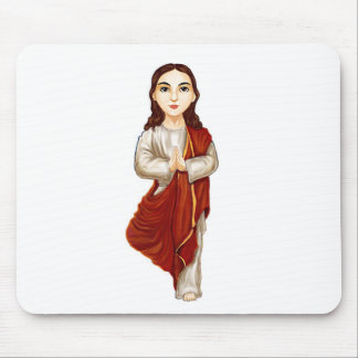 Young Jesus Christ Practicing Yoga Mouse Pad