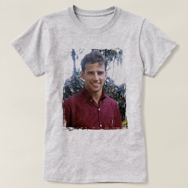 Young Joe Biden T-Shirt (Design Front)