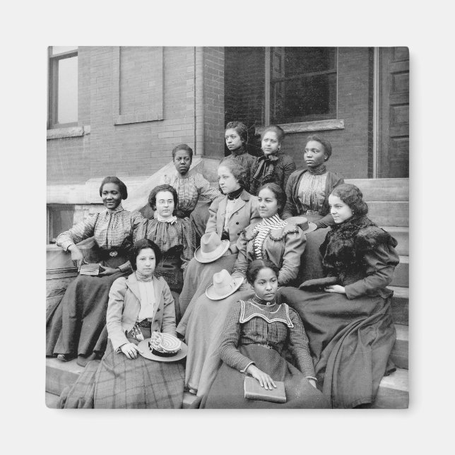 Young Ladies at Fisk, 1890s Magnet (Front)
