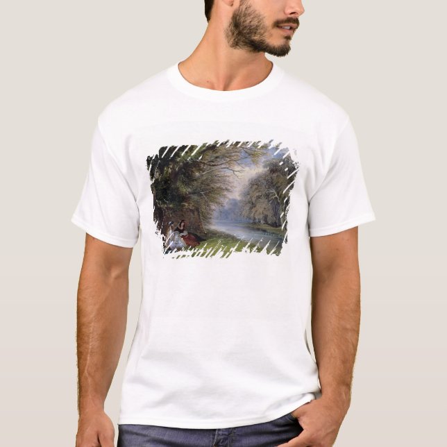 Young ladies by a river T-Shirt (Front)