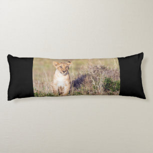 Young lion body cushion