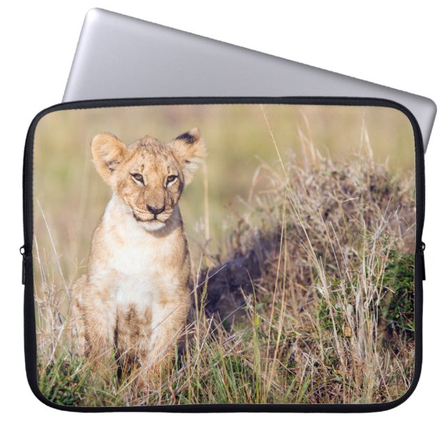 Young lion laptop sleeve (Front)