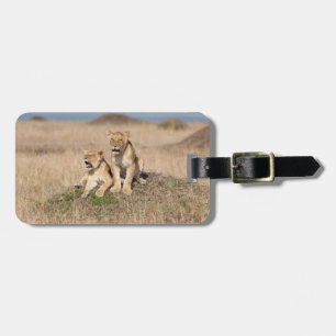 Young lions luggage tag