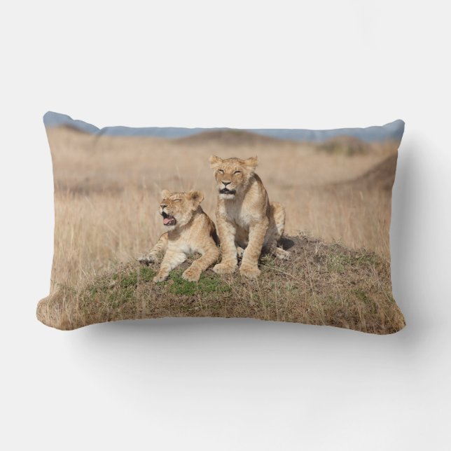 Young lions lumbar cushion (Front)
