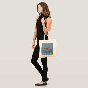Young Loggerhead Sea Turtle Tote Bag