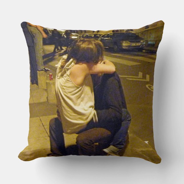 Young Love, Paris Cushion (Front)