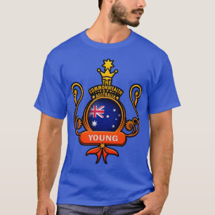 Young lovers Flag of Australia T-Shirt