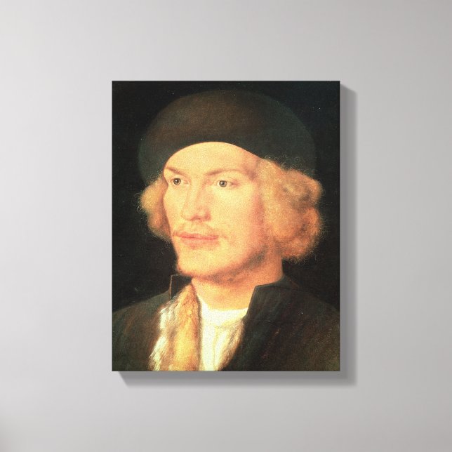 Young Man, 1507 Canvas Print (Front)