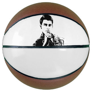 Young man attending a lecture basketball