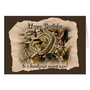 Young Man Birthday - Eastern Garter Snake