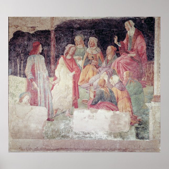 Young Man Greeted by Seven Liberal Arts Poster (Front)