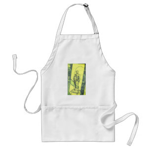 Young man standard apron