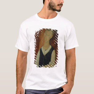 Young Man with a Black Waistcoat, 1912 (oil on can T-Shirt