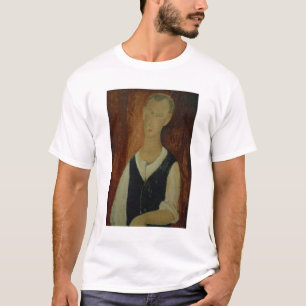 Young Man with a Black Waistcoat, 1912 (oil on can T-Shirt