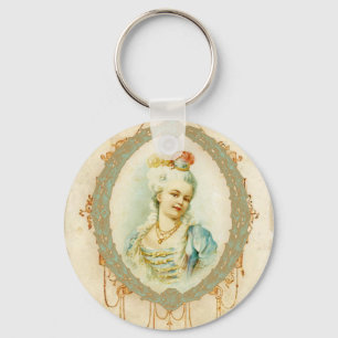 Young Marie Antoinette Key Ring