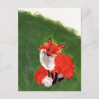 Young Mr. Fox Postcard