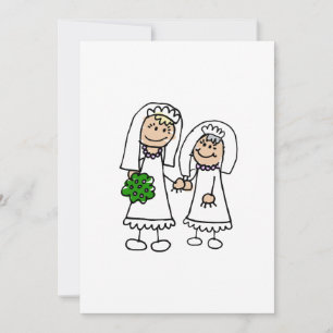 Young & Old Brides Invitation