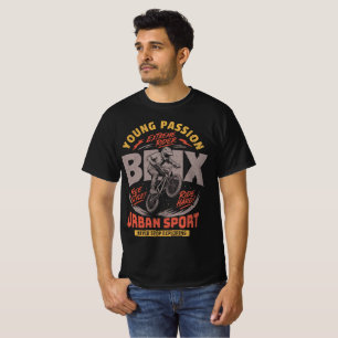 Young Passion BMX Urban Sport Rider T-Shirt