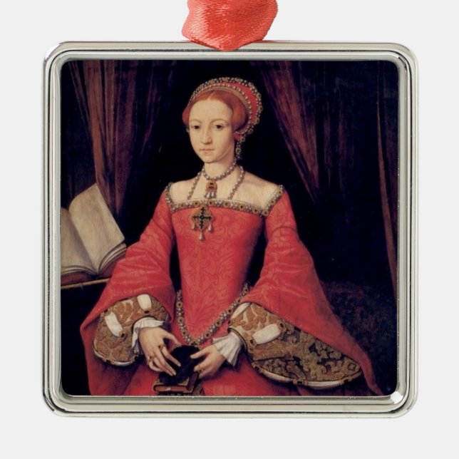 Young Queen Elizabeth I of England Ornament (Front)
