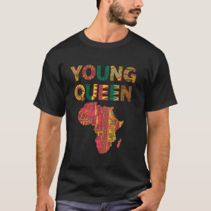 Young Queen Ethnic African Culture T-Shirt