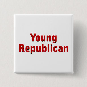 Young Republican 15 Cm Square Badge