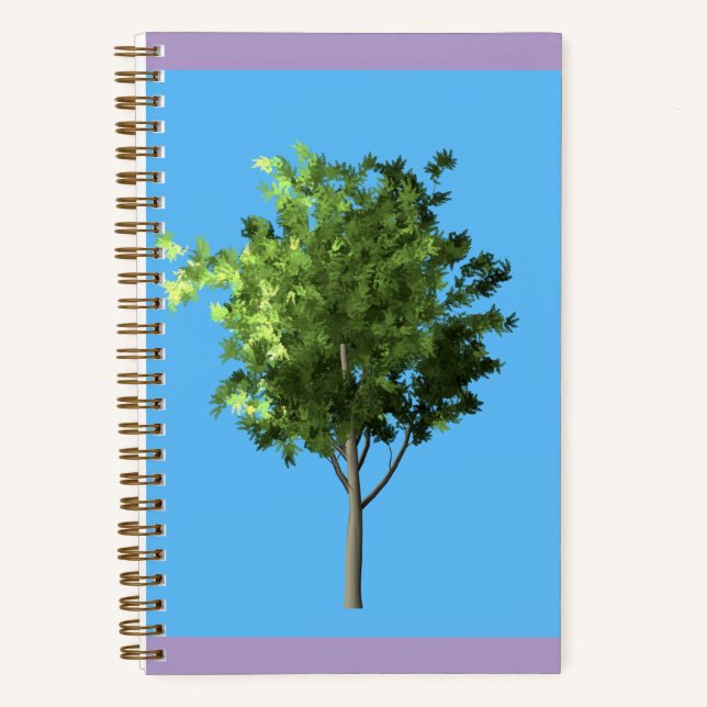 Young Robinia Notebook (Front)