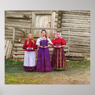 Young Russian Women - Photo Poster
