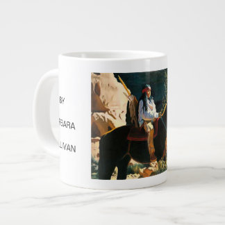 YOUNG SENTRY BY BARBARA SULLIVAN LARGE COFFEE MUG