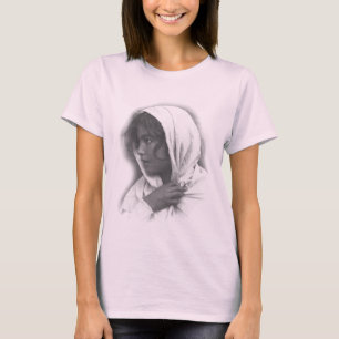 Young Sicily Woman With Cloak T-Shirt