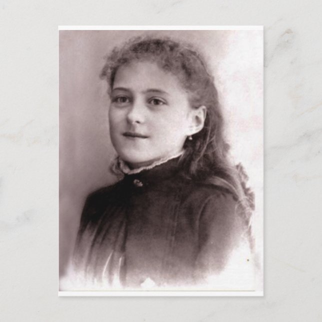 Young St. Therese of Lisieux, Postcard (Front)
