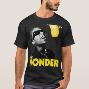Young Stevie Wonder Retro RB Singer Tribute T-Shirt