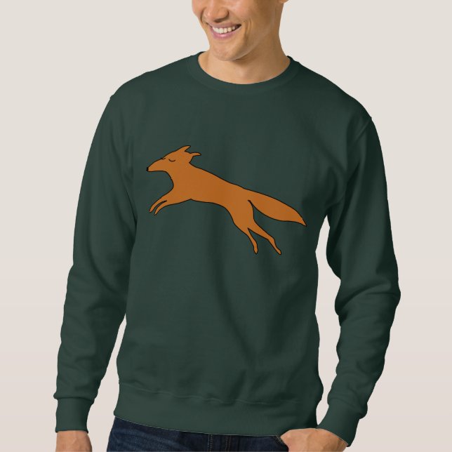 Young Teen fox  Sweatshirt (Front)