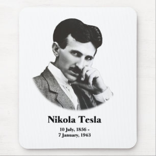 Young Tesla Mouse Pad