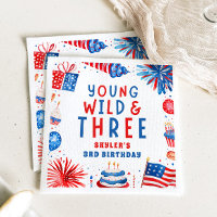 Young Wild and Three 4th of July 3rd Birthday