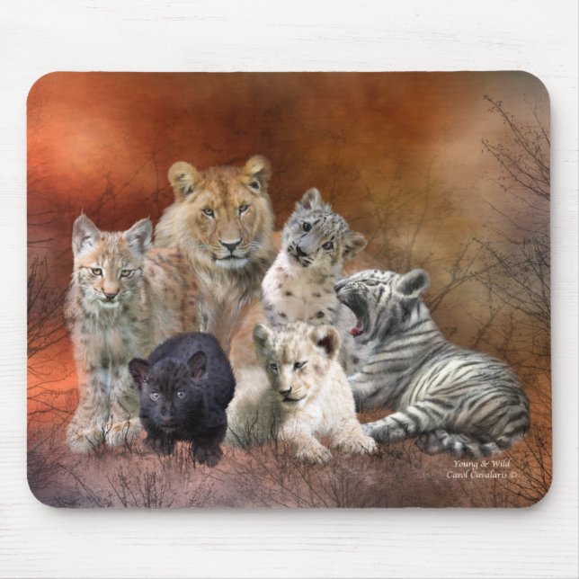 Young & Wild Art Mousepad (Front)