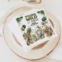 Young Wild & Three Jungle Safari 3rd Birthday