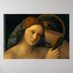 Young Woman at her Toilet Poster