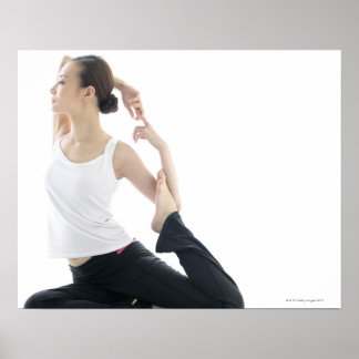 young woman beauty,yoga 2 poster