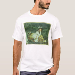 Young Woman in a Boat, or Reflections, c.1870 (oil T-Shirt