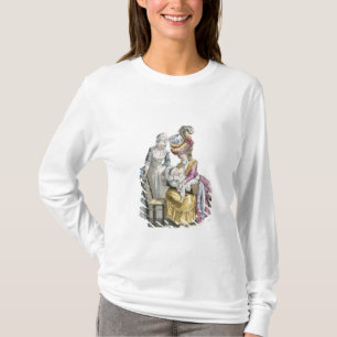 Young Woman in a Dress 'a la Levite' Breastfeeding T-Shirt