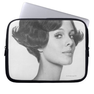 Young Woman Laptop Sleeve