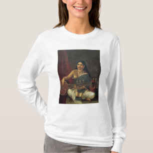 Young Woman with a Veena T-Shirt