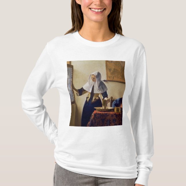 Young Woman with a Water Jug, c.1662 T-Shirt (Front)
