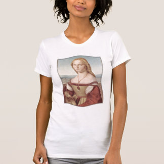 Young Woman With Unicorn T-Shirt